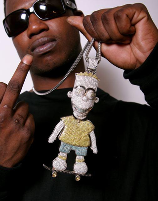 Illustration for article titled Gucci Mane shows off world's ugliest, most ill-conceived chain